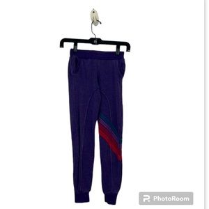 Aviator Nation purple pants size 12